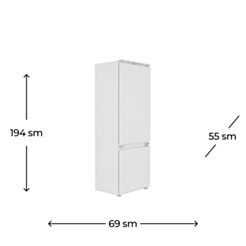 Soyuducu Beko BCNE400I35ZS