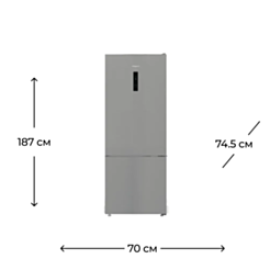 Холодильник Hotpoint HPAK2 6472 XP5E
