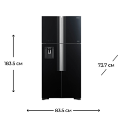 Холодильник Hitachi R-W660PUC7 GBK