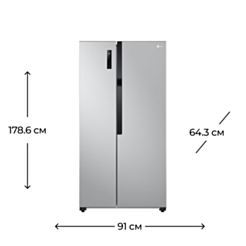 Холодильник LG GRFB587PQAM 