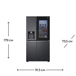 Холодильник LG GR-X267CQEW