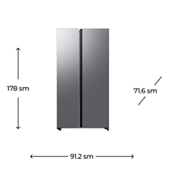 Soyuducu Samsung RS70F65Q1TWT