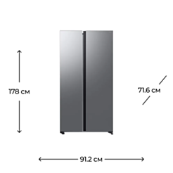 Холодильник Samsung RS70F65Q1TWT