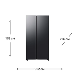 Холодильник Samsung RS70F65Q1FWT