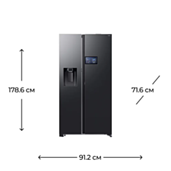 Холодильник Samsung Bespoke RS90F65D1FWT