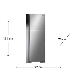 Холодильник Hitachi R-V540PUC7 BSL 