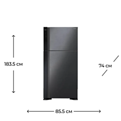 Холодильник Hitachi R-V660PUC7-1 BBK