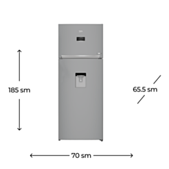 Soyuducu Beko RDNE455E40DSN