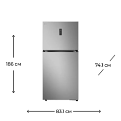 Холодильник  LG LTB842PFBQ