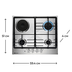 Варочная поверхность Electrolux KGM64311X
