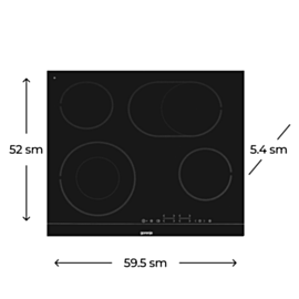 Plitə Gorenje ECT643BSC