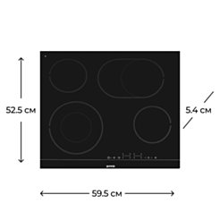 Варочная поверхность Gorenje ECT643BSC