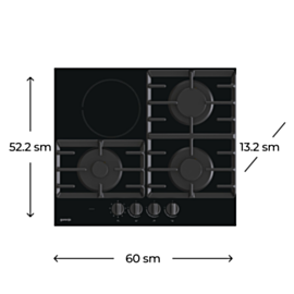 Plitə Gorenje GCE681BSC