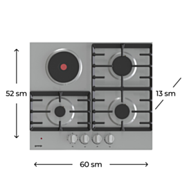 Plitə Gorenje GE681X