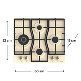 Plitə Gorenje GW6D42CLI