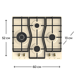 Варочная поверхность Gorenje GW6D42CLI