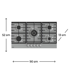 Plitə Gorenje GW9C51X