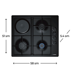 Plitə Bosch PBY6C6B62O 