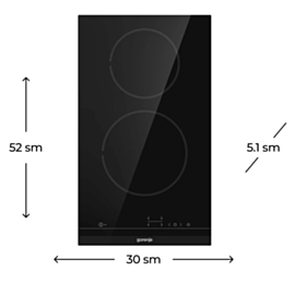 Plitə Gorenje ECT321BCSC