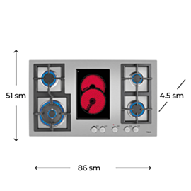 Plitə Teka  EFX 90 4G 1H AI AL CI