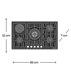 Plitə Electrotech H9052P13IS/HP