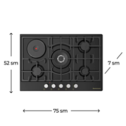 Plitə Electrotech H7107P13IS EMB