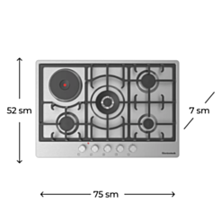 Plitə Electrotech H7107P13IS-X