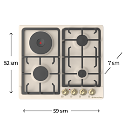 Plitə Electrotech Ikos 60 3GP-CE