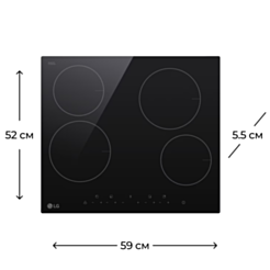 Варочная поверхность  LG CBEZ2414B