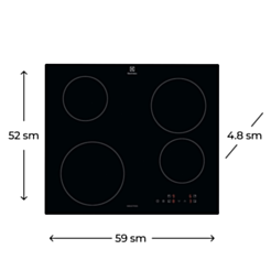 İnduksion plitə Electrolux LIB60420CK