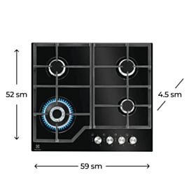 Plitə Electrolux KGG64362K