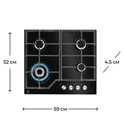 Варочная поверхность Electrolux KGG64362K