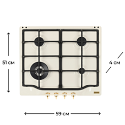 Варочная поверхность Franke FHCL 604 3G TC PW C