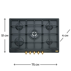 Варочная поверхность Franke FHCL 755 4G TC GF C
