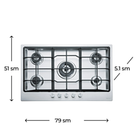 Plitə Franke FHNE 805 4G TC XS C