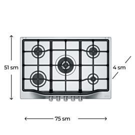 Plitə Franke FHTL 755 4G TC XT C