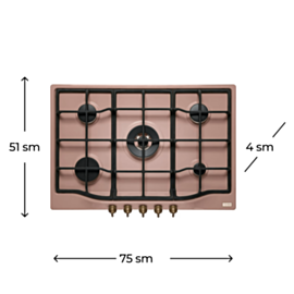 Plitə Franke FHTL 755 4G TC CO C