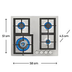 Plitə Teka EFX 60 2G 2H AI AL CI