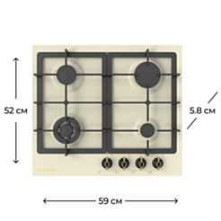 Варочная поверхность Electrotech H6504P27IS