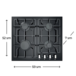 Plitə Electrotech Ikos 60 4GP