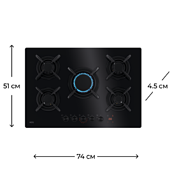 Варочная поверхность AEG HKB75453NB