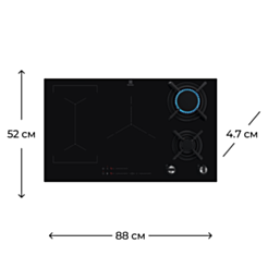 Индукционная варочная поверхность Electrolux KDI951723K