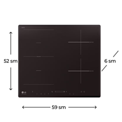 İnduksion plitə LG HU642VH
