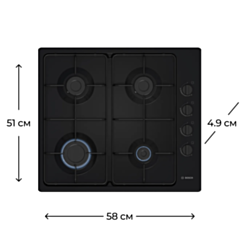 Варочная поверхность Bosch PBP6C6K80Q