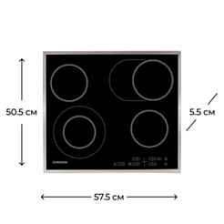 Варочная поверхность Samsung NZ64T3516CK/WT