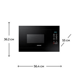 Микроволновая печь Samsung MG22M8054AK/BW