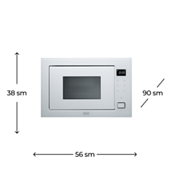 Mikrodalğalı soba Franke FMW 250 CR2 G WH