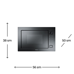 Mikrodalğalı soba Franke FMW 250 CR2 G BK