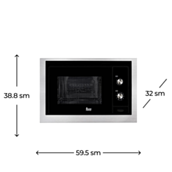 Mikrodalğalı soba Teka MWL 20 BI
