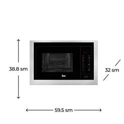 Mikrodalğalı soba Teka MWL 20 BIT